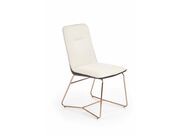 Стул HALMAR K390 кремовый/золотой..