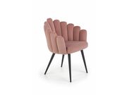 Стул HALMAR K410 розовый/черный..