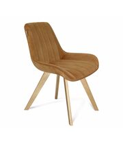 Стул Sheffilton SHT-ST37/S39 арт. СТ-305 горчичный/прозрачный лак