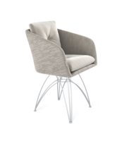 Стул Sheffilton SHT-ST43-2/S112 морозное утро/хром лак