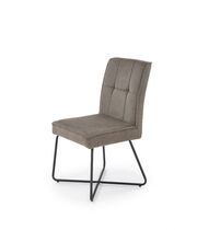 Стул HALMAR K534 серый/черный