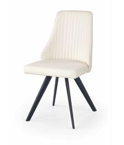 Стул HALMAR K206 белый/черный