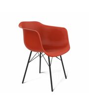 Стул Sheffilton SHT-ST31/S64 красный/черный муар