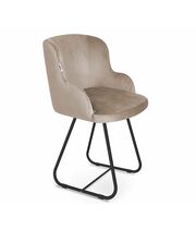 Стул Sheffilton SHT-ST39/S38 латте/черный муар