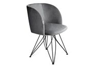 Стул Sheffilton SHT-ST33/S113 угольно-серый/ч..