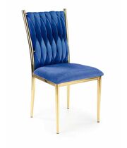 Стул HALMAR K436 темно-синий/золотой