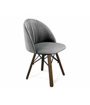 Стул Sheffilton SHT-ST35-1/S70 угольно-серый/темный орех/черный