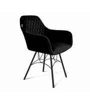 Стул Sheffilton SHT-ST38/S100 ночное затмение/черный муар