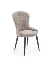 Стул HALMAR K366 бежевый/черный