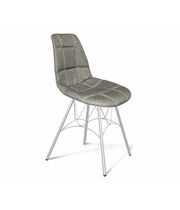 Стул Sheffilton SHT-ST29-С/S100 артикул СТ-237 пепельный/хром лак