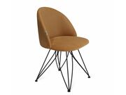 Стул Sheffilton SHT-ST35/S113 горчичный/черны..