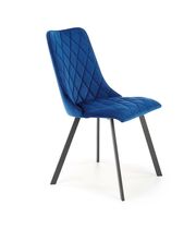 Стул HALMAR K450 темно-синий/черный
