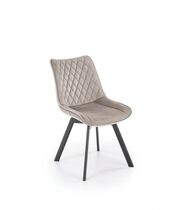 Стул HALMAR K520 бежевый/черный