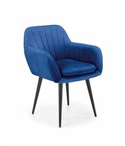 Стул HALMAR K429 темно-синий/черный