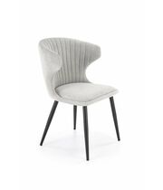 Стул HALMAR K496 серый/черный