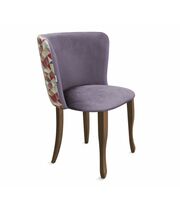 Стул Sheffilton SHT-ST36-4/S122 сумеречная орхидея/темный орех/черн.муар