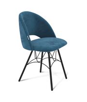 Стул Sheffilton SHT-ST34/S100 тихий океан/черный муар