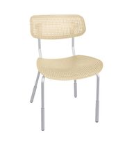 Стул Sheffilton SHT-S85PB-1 бежевый/бежевый/хром лак