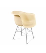 Стул Sheffilton SHT-ST31/S107 бежевый/хром лак