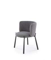 Стул HALMAR K531 серый/черный