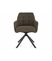 Стул SIGNAL METRO Bjorn 77 оливковый/черный