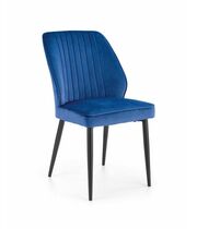 Стул HALMAR K432 темно-синий/черный