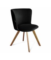 Стул Sheffilton SHT-ST36/S39 ночное затмение/светлый орех