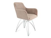 Стул Sheffilton SHT-ST38-1/S112 латте/хром ла..
