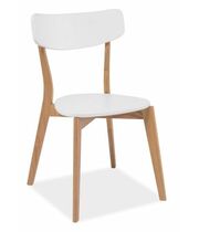 Стул SIGNAL MOSSO дуб/белый