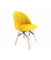 Стул Sheffilton SHT-ST35-1/S70 имперский желтый/прозрачный лак