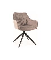 Стул SIGNAL SEMPRE Brego 34/Buffalo 01 бежевый/бежевый/черный