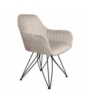 Стул Sheffilton SHT-ST38-1/S113 лунный мрамор/чёрный муар