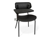 Стул Sheffilton SHT-S85М-RD черный/черный муа..