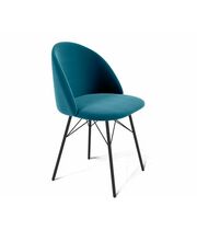 Стул Sheffilton SHT-ST35/S64 артикул СТ-304 тихий океан/черный муар