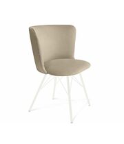 Стул Sheffilton SHT-ST36/S37 артикул СТ-538 ванильный крем/белый