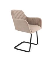 Стул Sheffilton SHT-ST38-1/S45-1 латте/черный муар