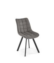 Стул HALMAR K549 серый/черный