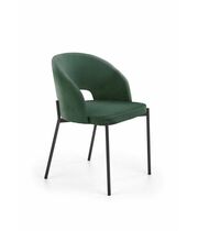 Стул HALMAR K455 темно-зеленый/черный