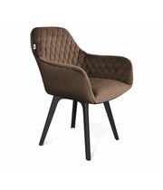 Стул Sheffilton SHT-ST38/S195 кофейный ликер/черный