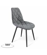 Стул Sheffilton SHT-ST29-С20/S950-VP стальной серый/черный муар, поворотный