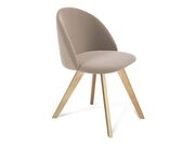 Стул Sheffilton SHT-ST35/S39 латте/прозрачный..