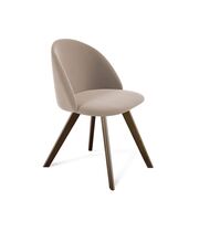 Стул Sheffilton SHT-ST35/S39 латте/темный орех