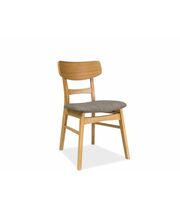 Стул SIGNAL CD-61 tap. 40 серый/дуб