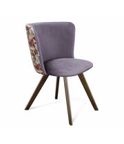Стул Sheffilton SHT-ST36-4/S39 сумеречная орхидея/темный орех