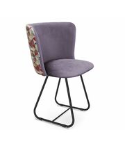 Стул Sheffilton SHT-ST36-4/S38 сумеречная орхидея/черный муар