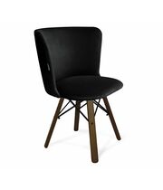 Стул Sheffilton SHT-ST36/S70 артикул СТ-661 ночное затмение/темный орех/черный