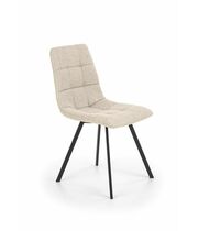 Стул HALMAR K402 бежевый/черный