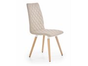 Стул HALMAR K282 бежевый/натуральный..