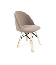 Стул Sheffilton SHT-ST35/S70 латте/прозрачный лак/черный