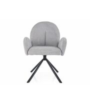 Стул SIGNAL PLANET Raven 06 серый/черный